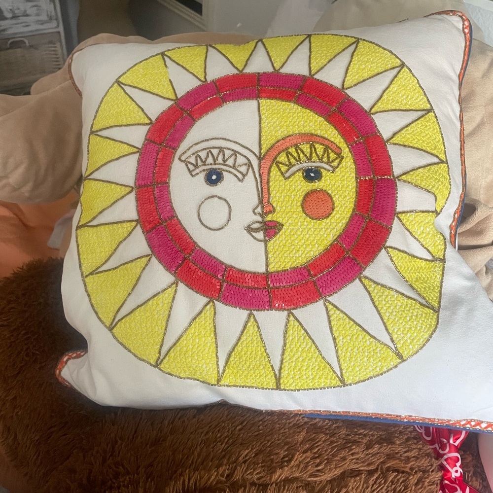 Jonathan Adler Sun pillow